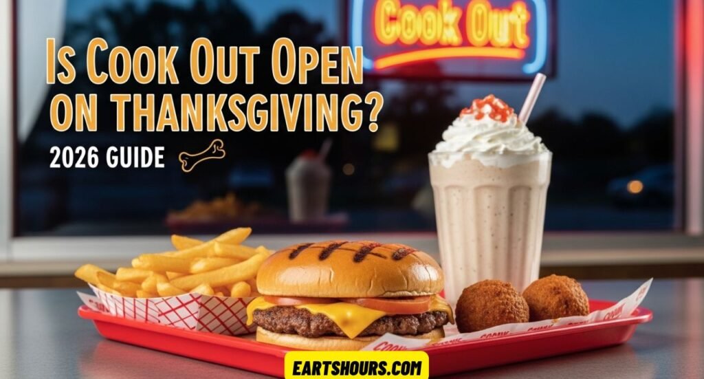 Is Cook Out Open on Thanksgiving