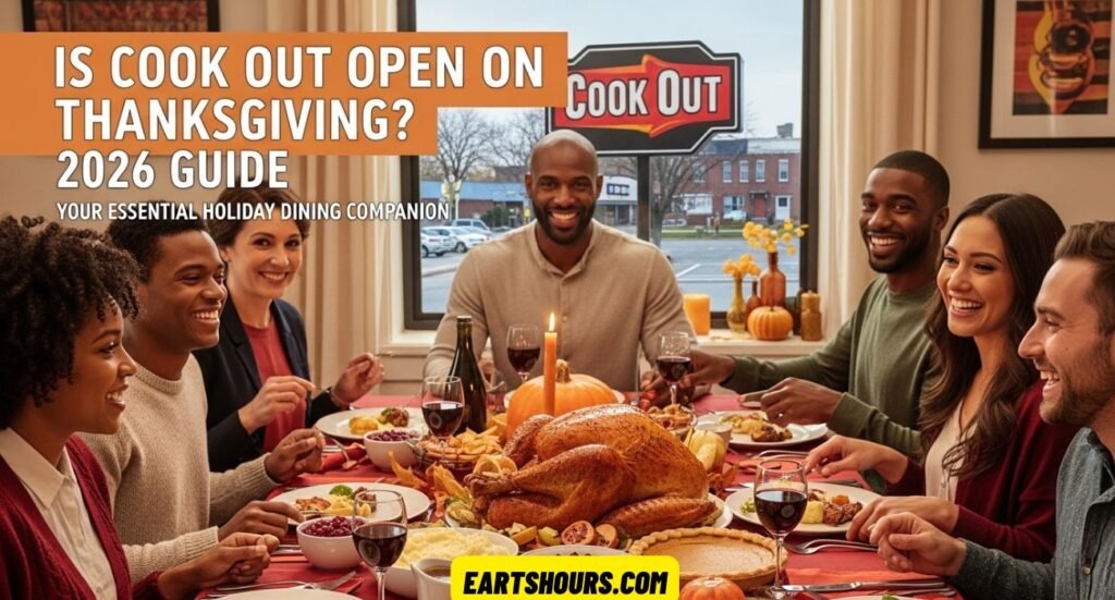 Is Cook Out Open on Thanksgiving