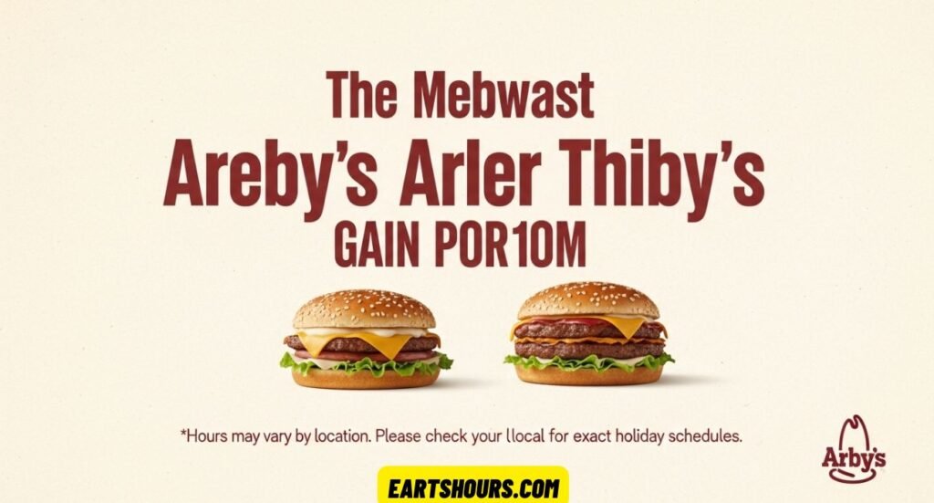 Arby’s Christmas Holiday Hours