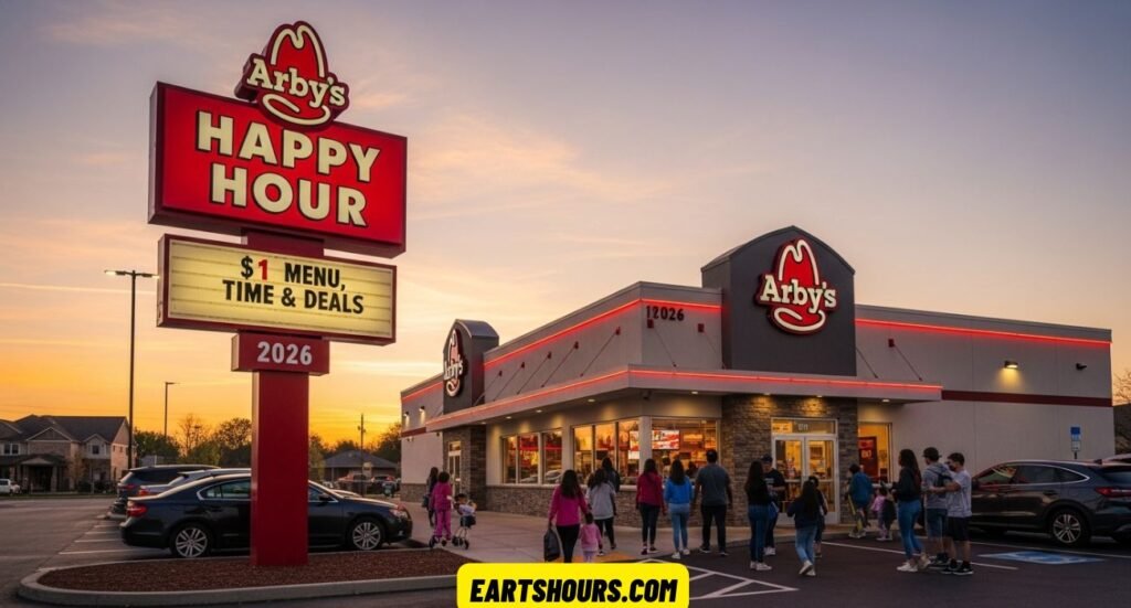 Arby’s Happy Hour 2026 $1 Men