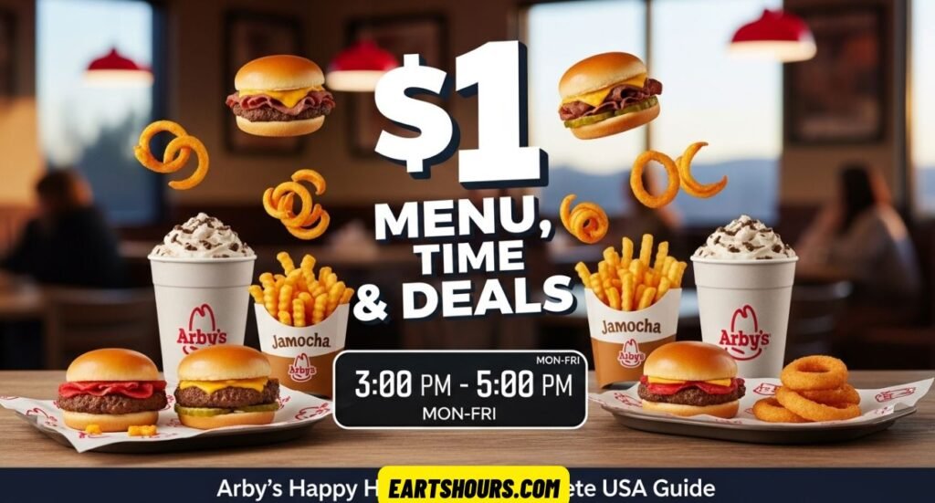 Arby’s Happy Hour 2026 $1 Men
