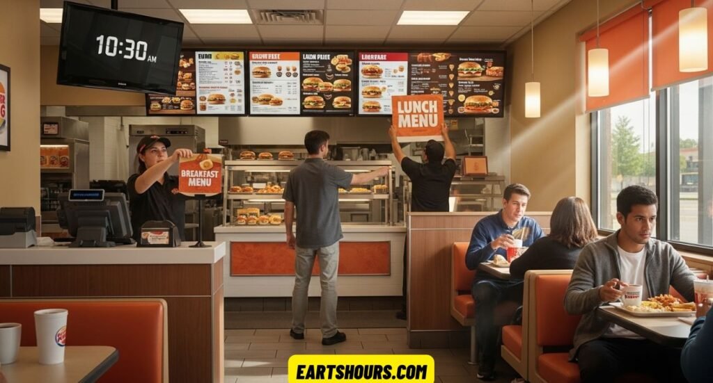 burger king lunch Time