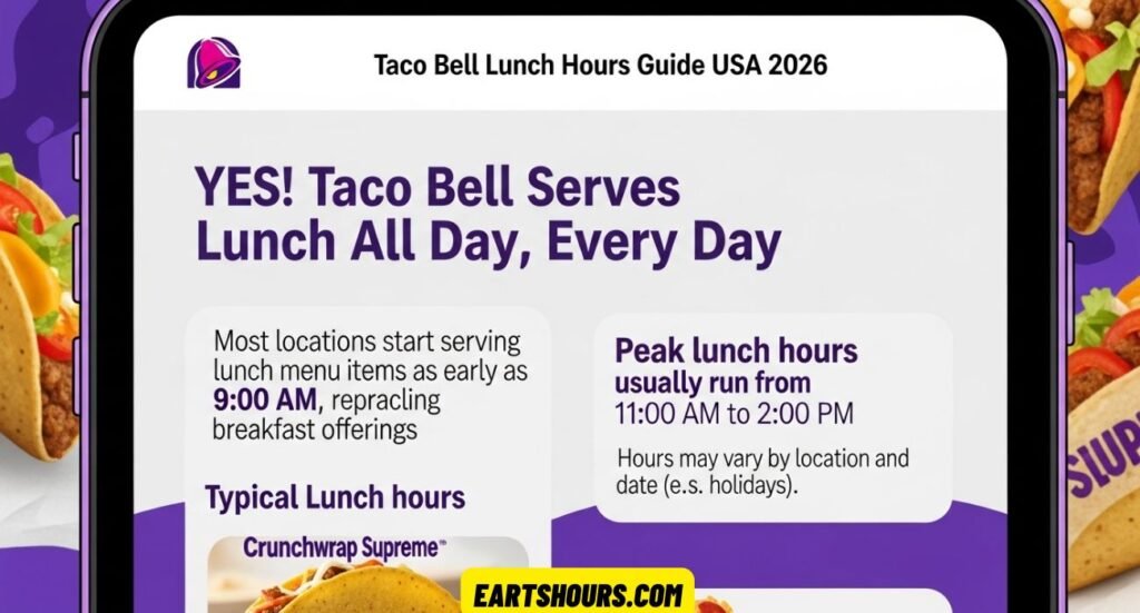 Does Taco Bell Serve Lunch All Day