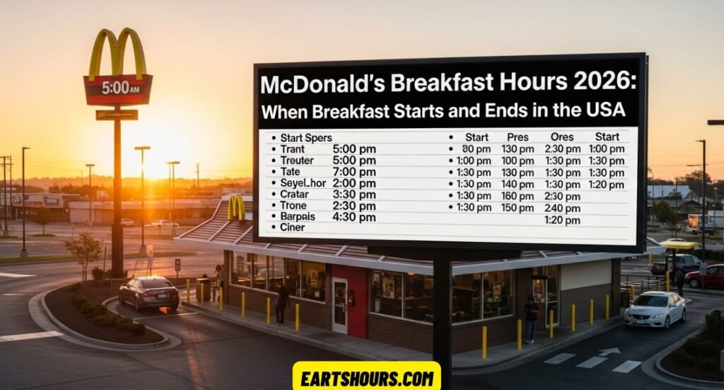 McDonald’s Breakfast Hours 2026