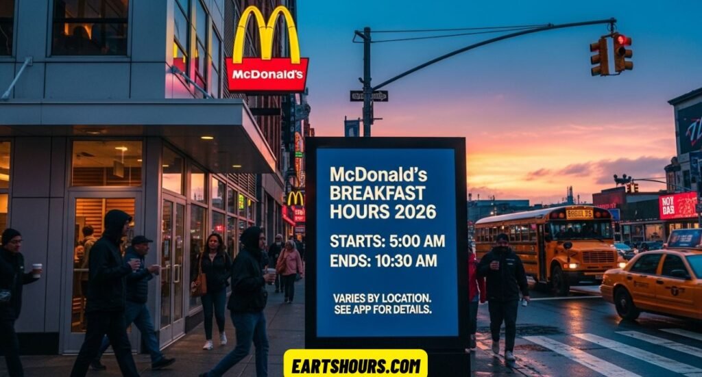 McDonald’s Breakfast Hours 2026
