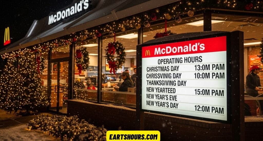 McDonald’s Holiday Hours Christmas, Thanksgiving & More