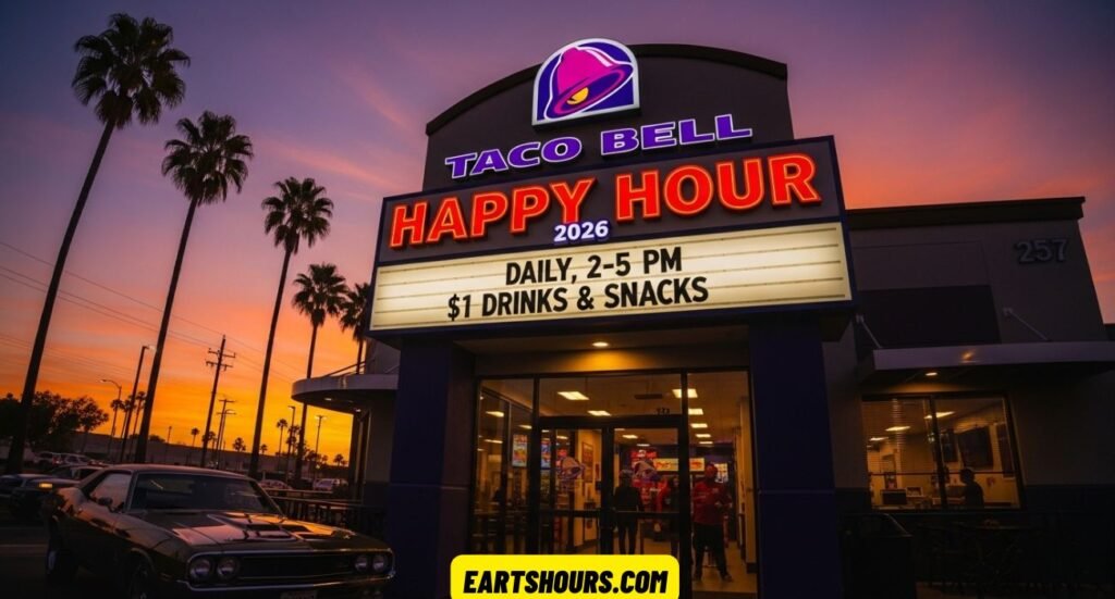 Taco Bell Happy Hour 2026 – Time & $1 Drink Deals