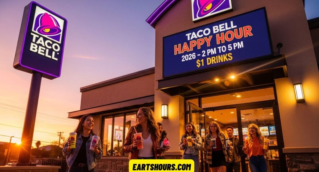 Taco Bell Happy Hour 2026 – Time & $1 Drink Deals