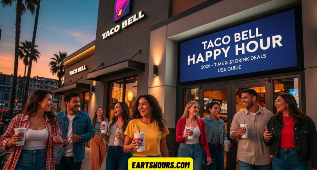 Taco Bell Happy Hour 2026 – Time & $1 Drink Deals