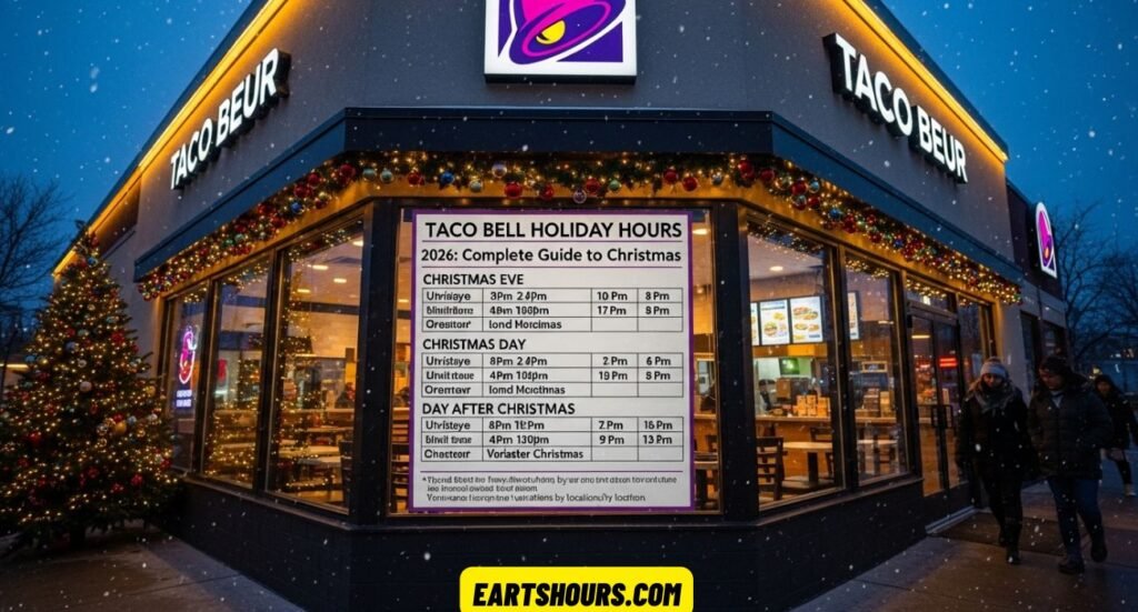 Taco Bell Holiday Hours USA