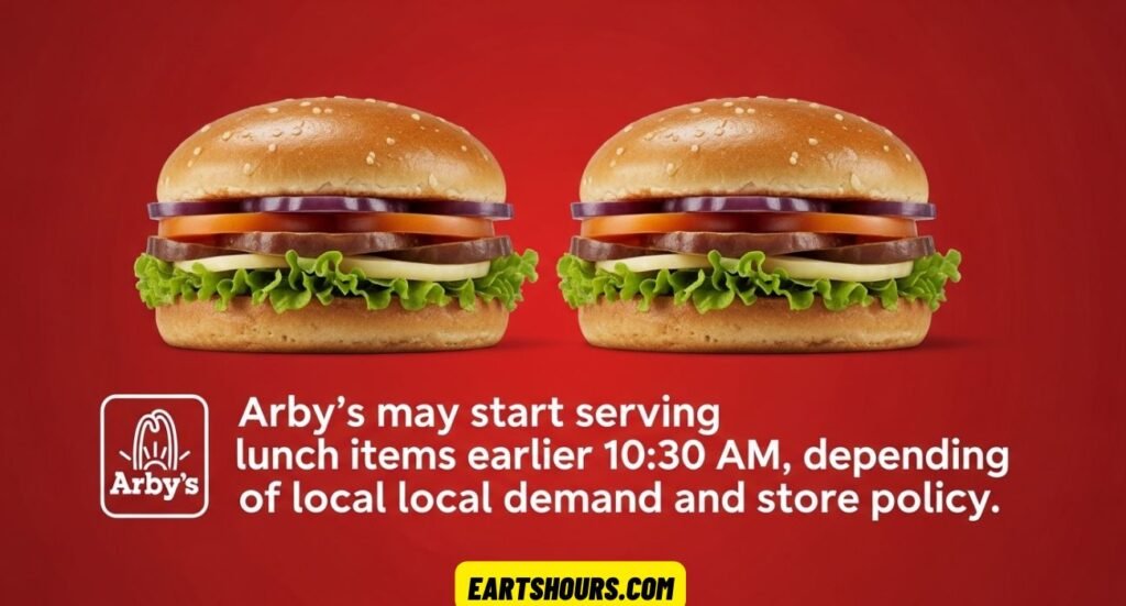 What Time Does Arby’s Serve Lunch