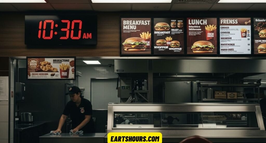 What Time Does Burger King Stop Serving Breakfast