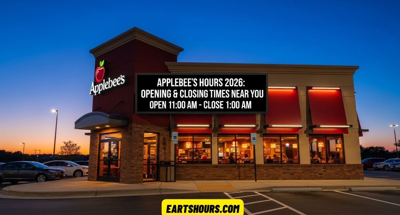 Applebee’s Hours 2026: Opening & Closing Times Near You