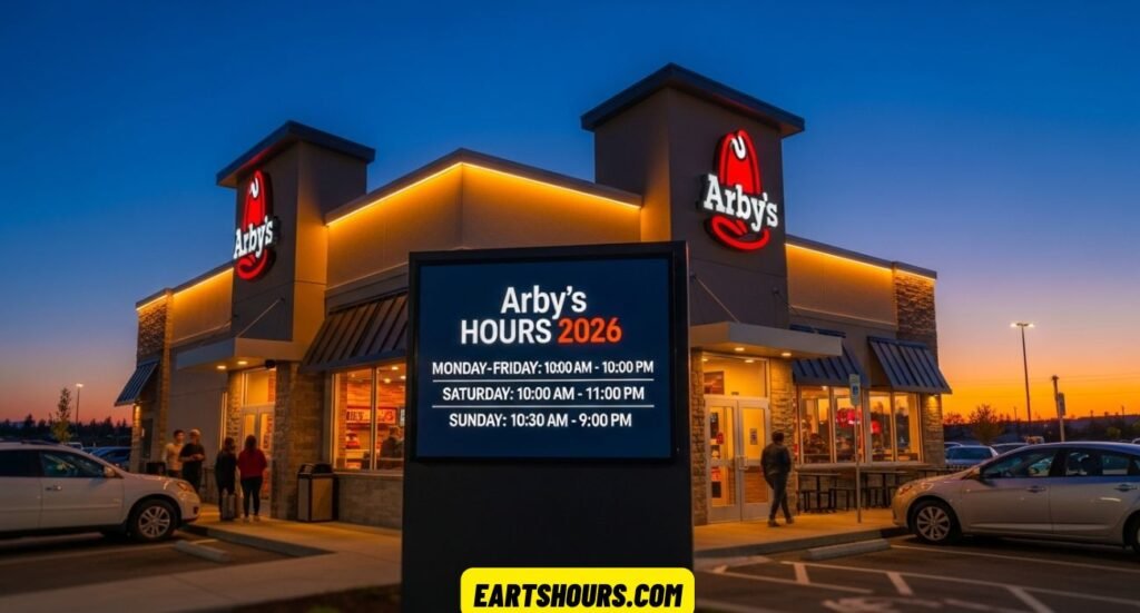 Arby's Hours 2026 What Time Does Arby’s Open & Close?
