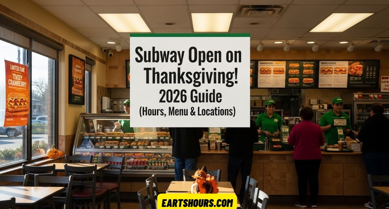 Is Subway Open on Thanksgiving