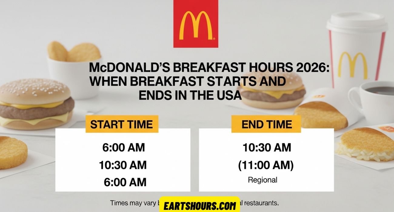 McDonald’s Breakfast Hours 2026