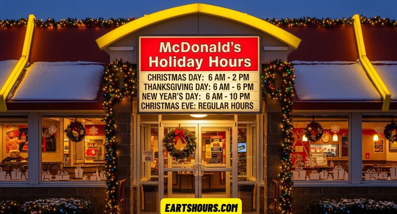 McDonald’s Holiday Hours Christmas, Thanksgiving & More