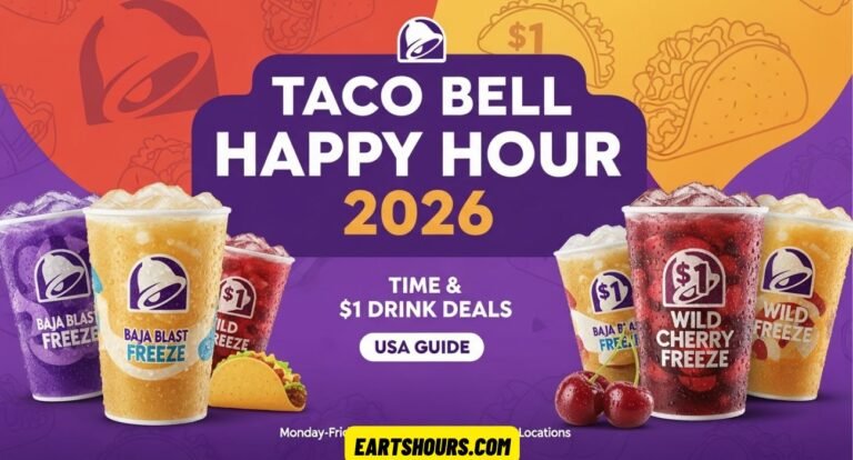 Taco Bell Happy Hour 2026 – Time & $1 Drink Deals