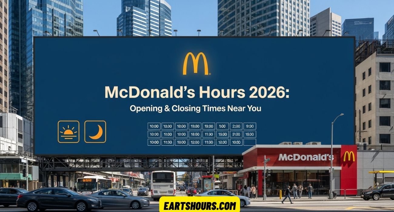 McDonald’s Hours 2026: Opening & Closing Times Near You