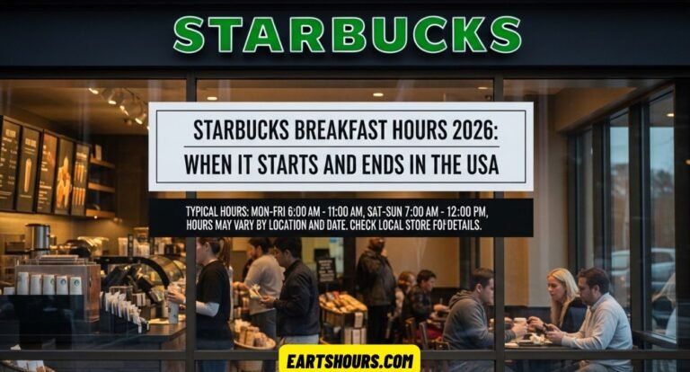 Starbucks Breakfast Hours