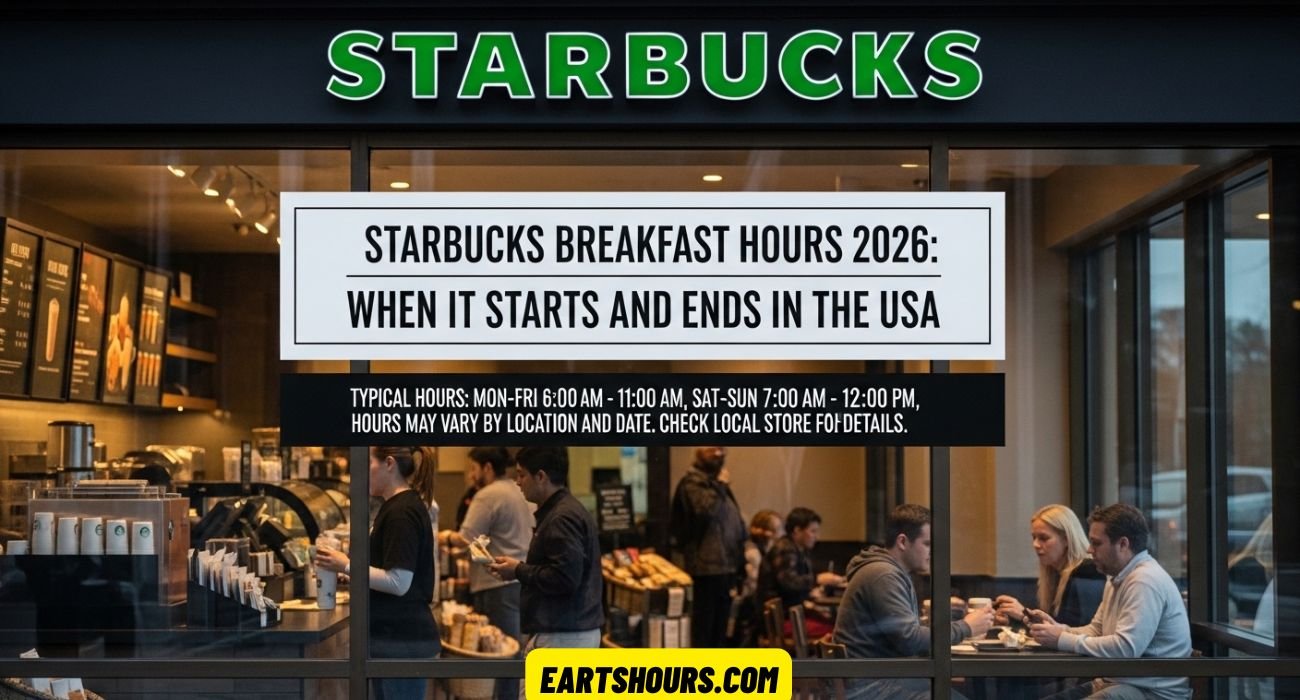 Starbucks Breakfast Hours
