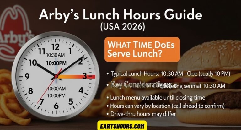 What Time Does Arby’s Serve Lunch